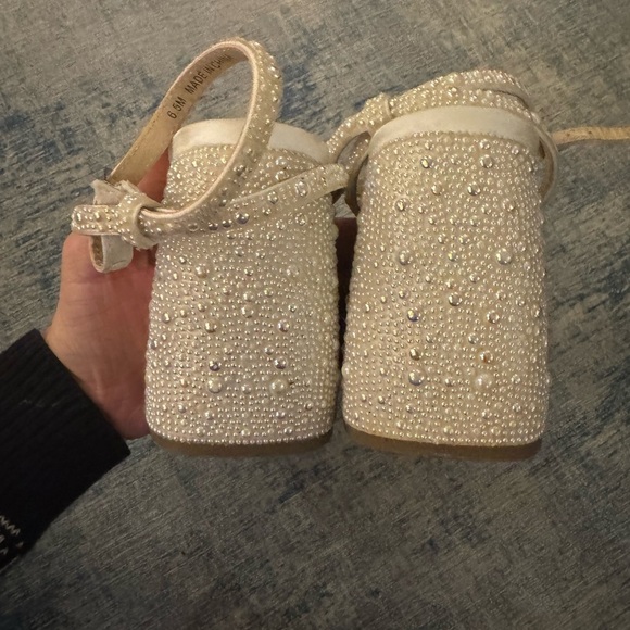 Betsey Johnson Ivory Strappy Heels - Picture 5 of 8